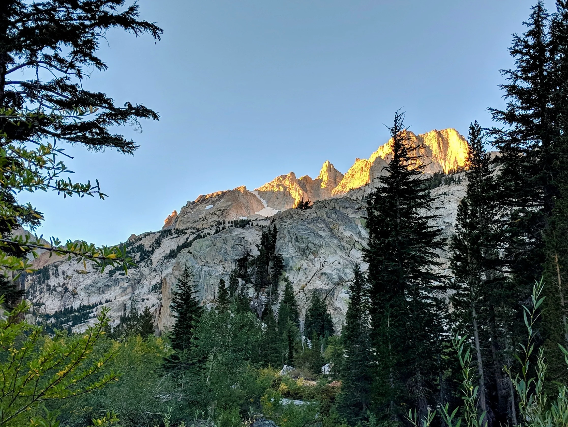 Matterhorn Peak in the morning sun