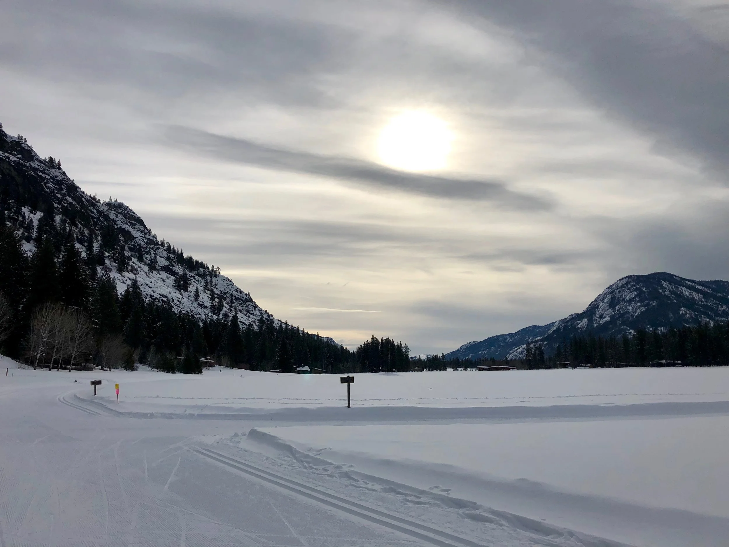 Snacking in Mazama