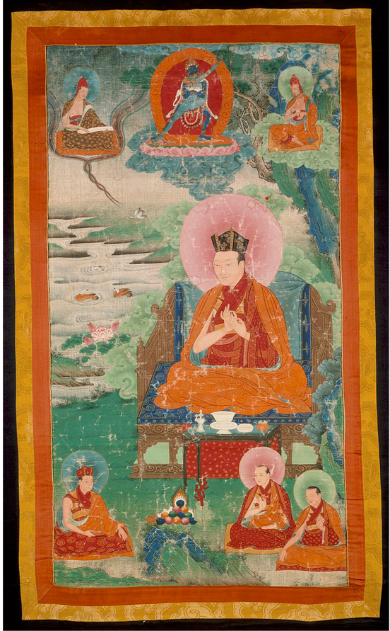   Karma Ghardri   : The Fifth Karmapa, Dezhin Shegpa (1384-1415).&nbsp; LACMA. 