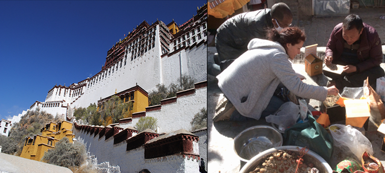  Au Tibet, de monastères en monastères - Le Potala 