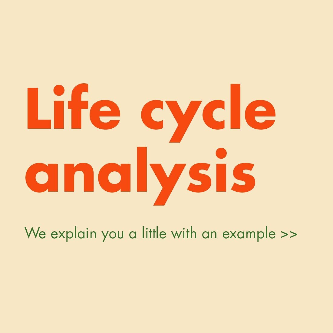 We know that it is increasingly important that the products we consume and produce have the lowest possible environmental impact. But how can we be sure of it?
For this reason, it is important to carry out life cycle analysis (LCA) to evaluate the im
