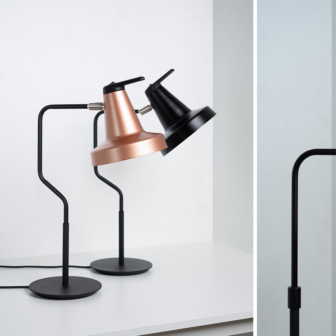 Gar&ccedil;on is a family of lamps that we designed for @carpyen with a timeless aesthetic and different models and colours.

You can find them in table lamp, floor lamp or two versions of wall lamp formats, and in black, beige, copper, and mint. The