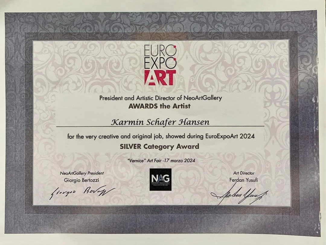 Euro Expo Art Winner for contemporary wood sculptures