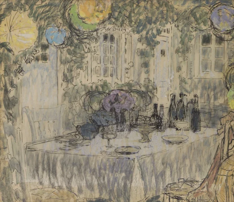 Study for "La Table aux Lanternes"