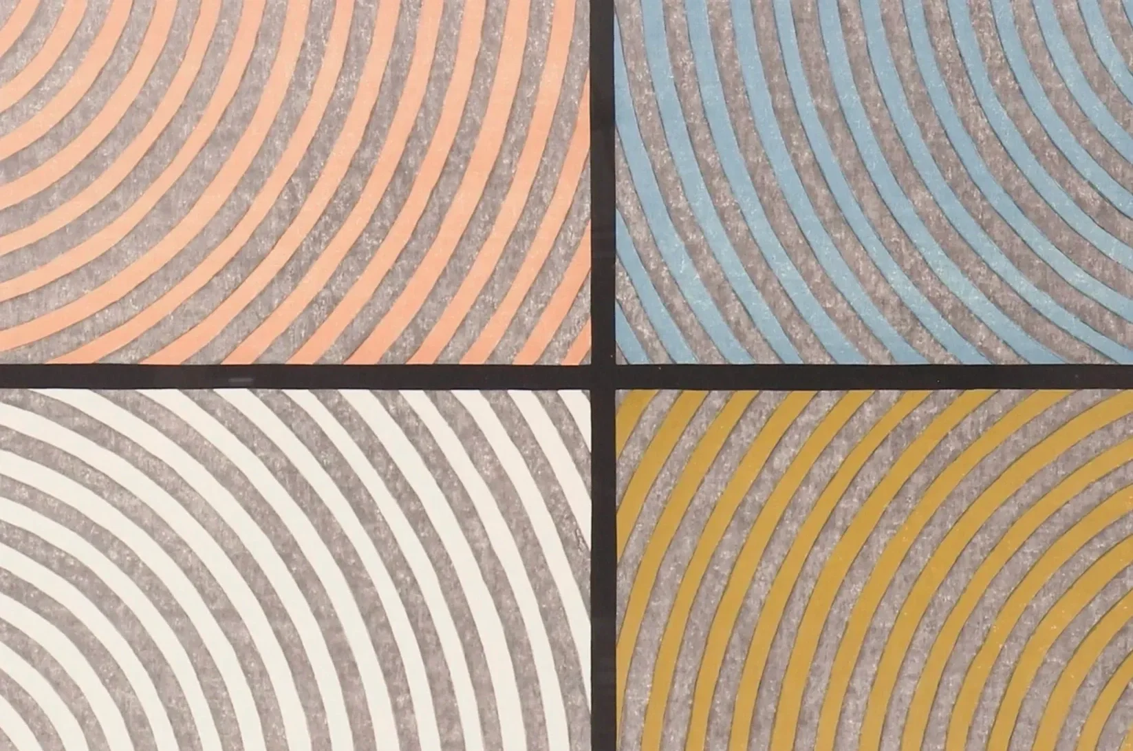 Sol Lewitt, "Arcs From Four Corners"