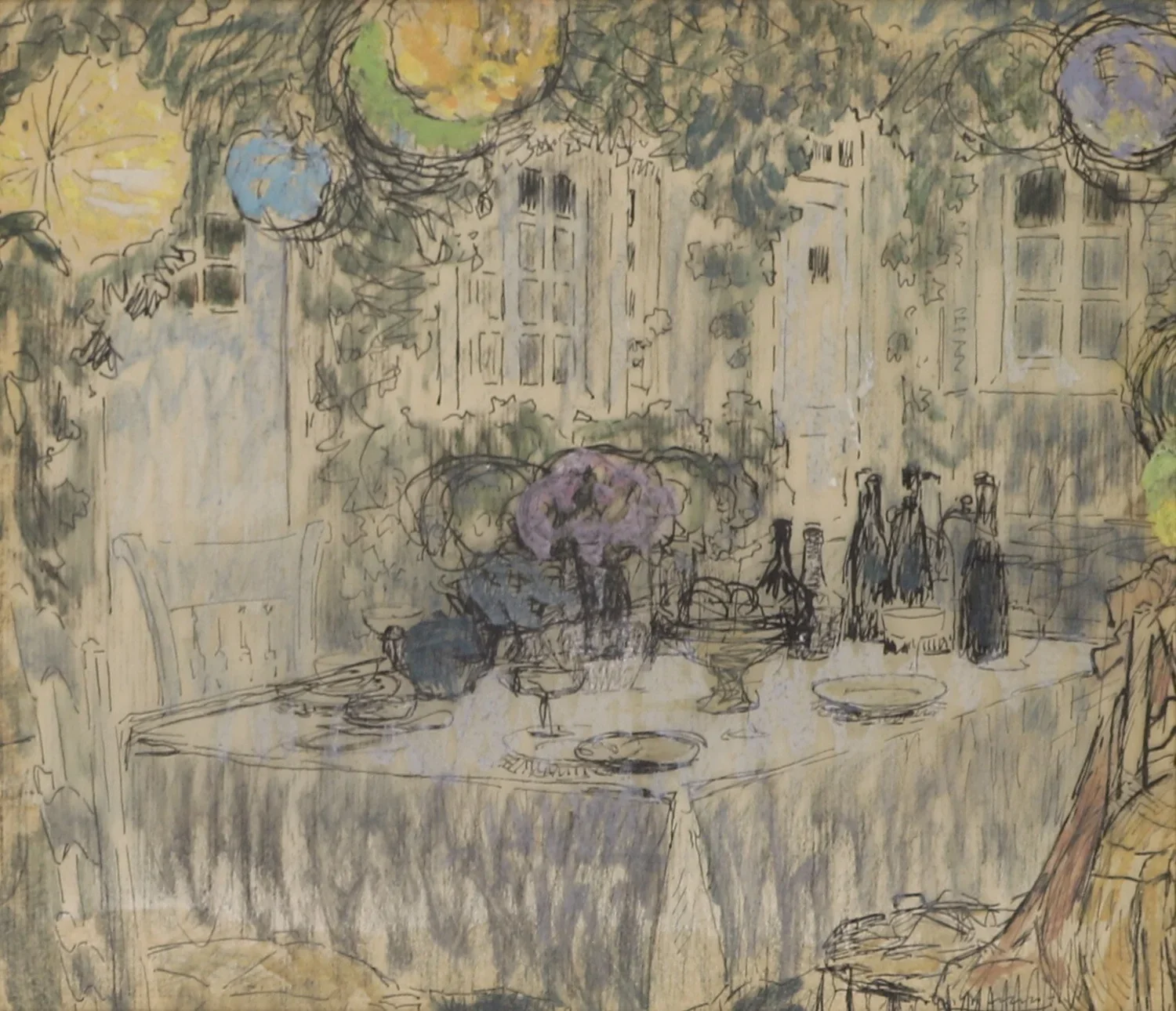 Study for "La Table aux Lanternes"