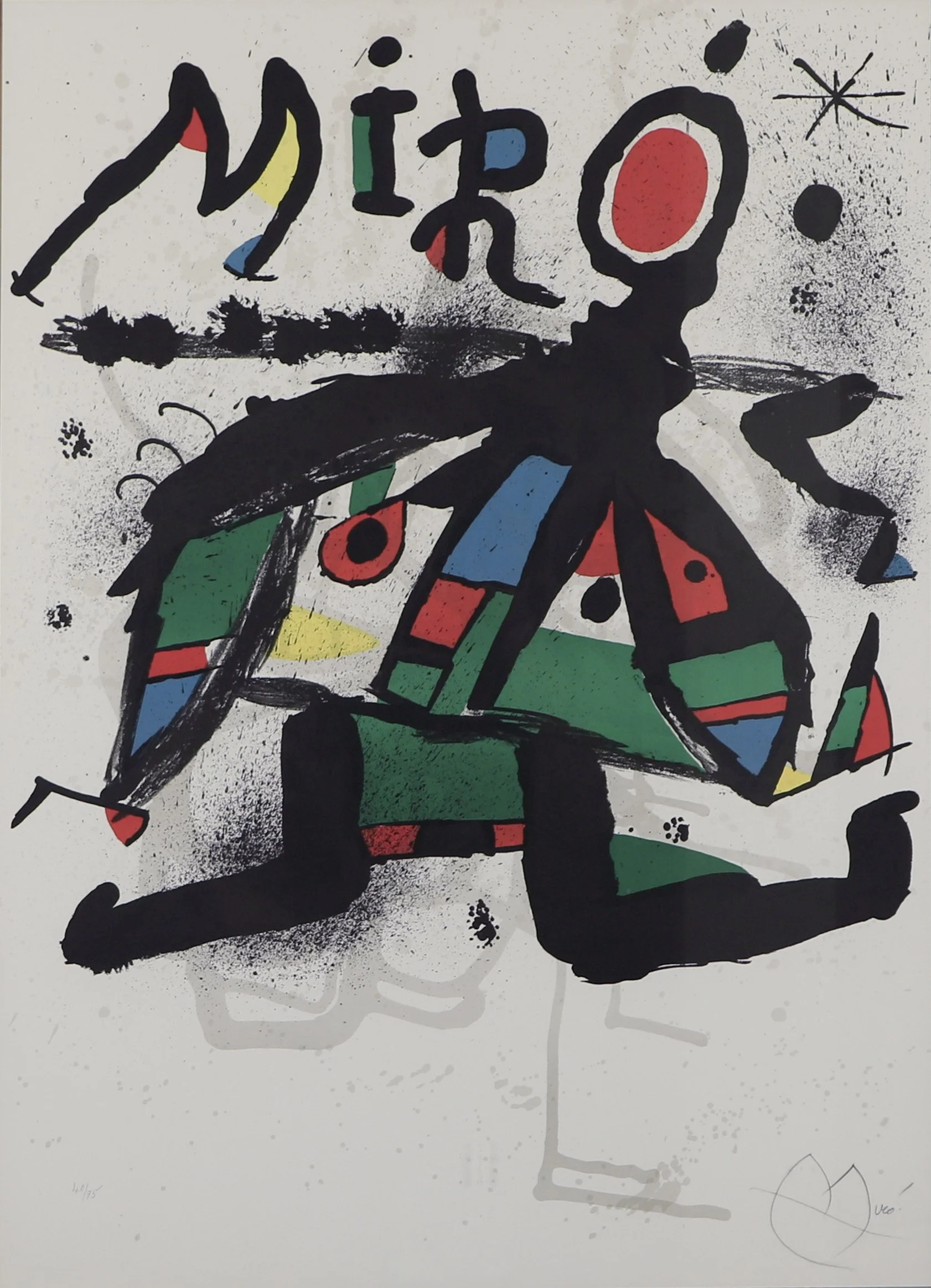 "Poster for the Exhibition 'Miró Galerie Maeght, Paris" 