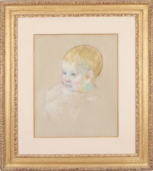 Mary Cassatt, "Portrait of an Infant"