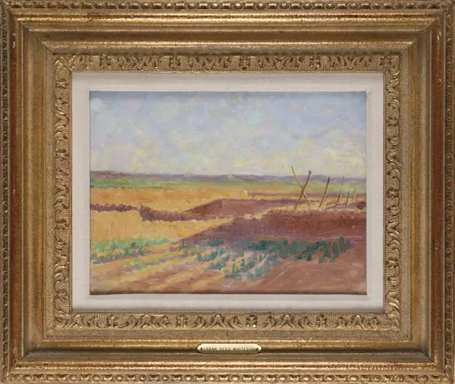 Frank Reed Whiteside, "Zuni Village Garden"