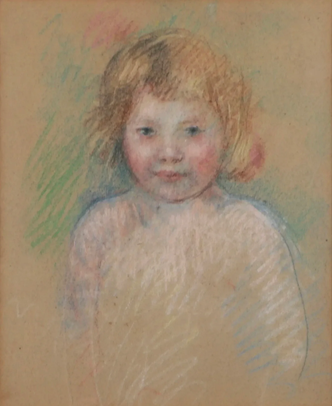 Mary Cassatt, "Portrait of a Little Girl" 