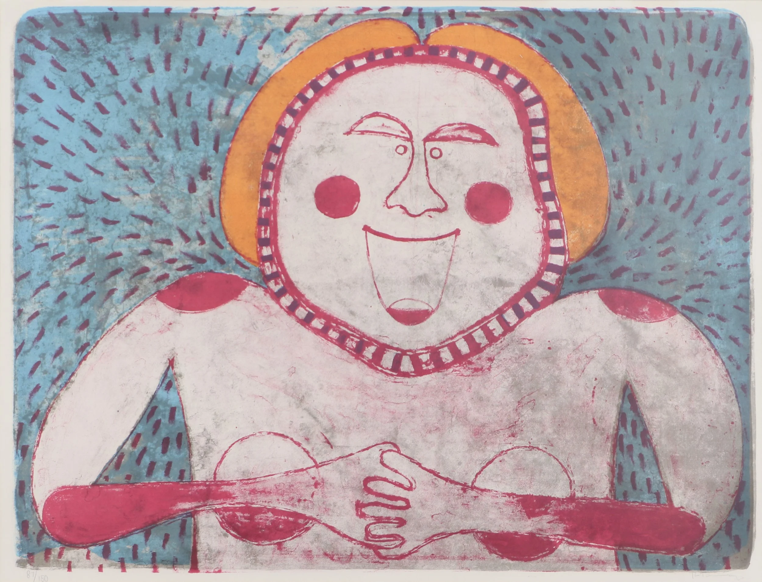 Rufino Tamayo, "Mujer Sonriente"