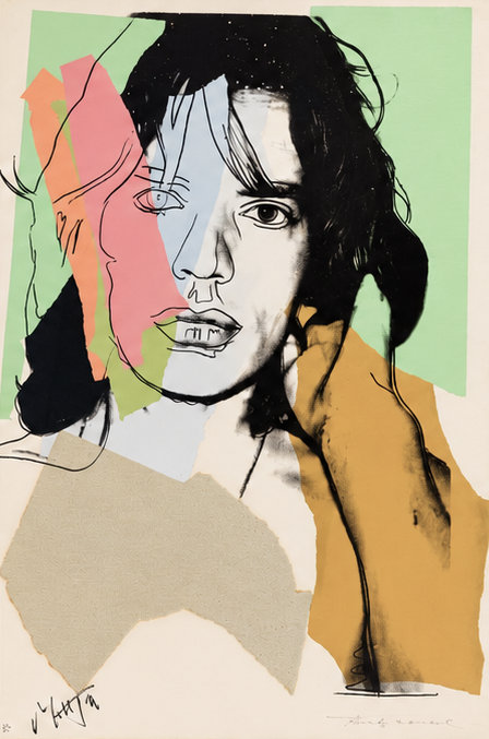 Andy Warhol, "Mick Jagger F&amp;SII.140"