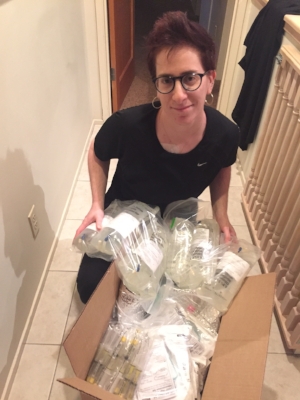 Every week, I get up to 11 liters of IV fluids and medical supplies delivered to my home, thanks to my health insurance I have under the ACA.