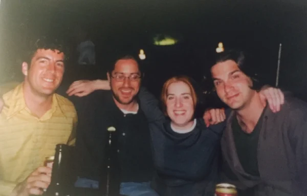 Dave, Ben, me, Todd. Never a dull moment at this job. Never.