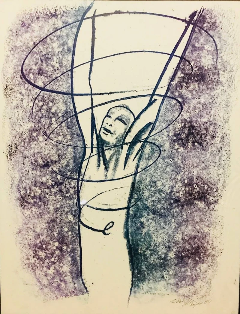 I wish I knew the name of the artist - if anyone recognizes it and knows who it is, please let me know! I'd like to credit her!!