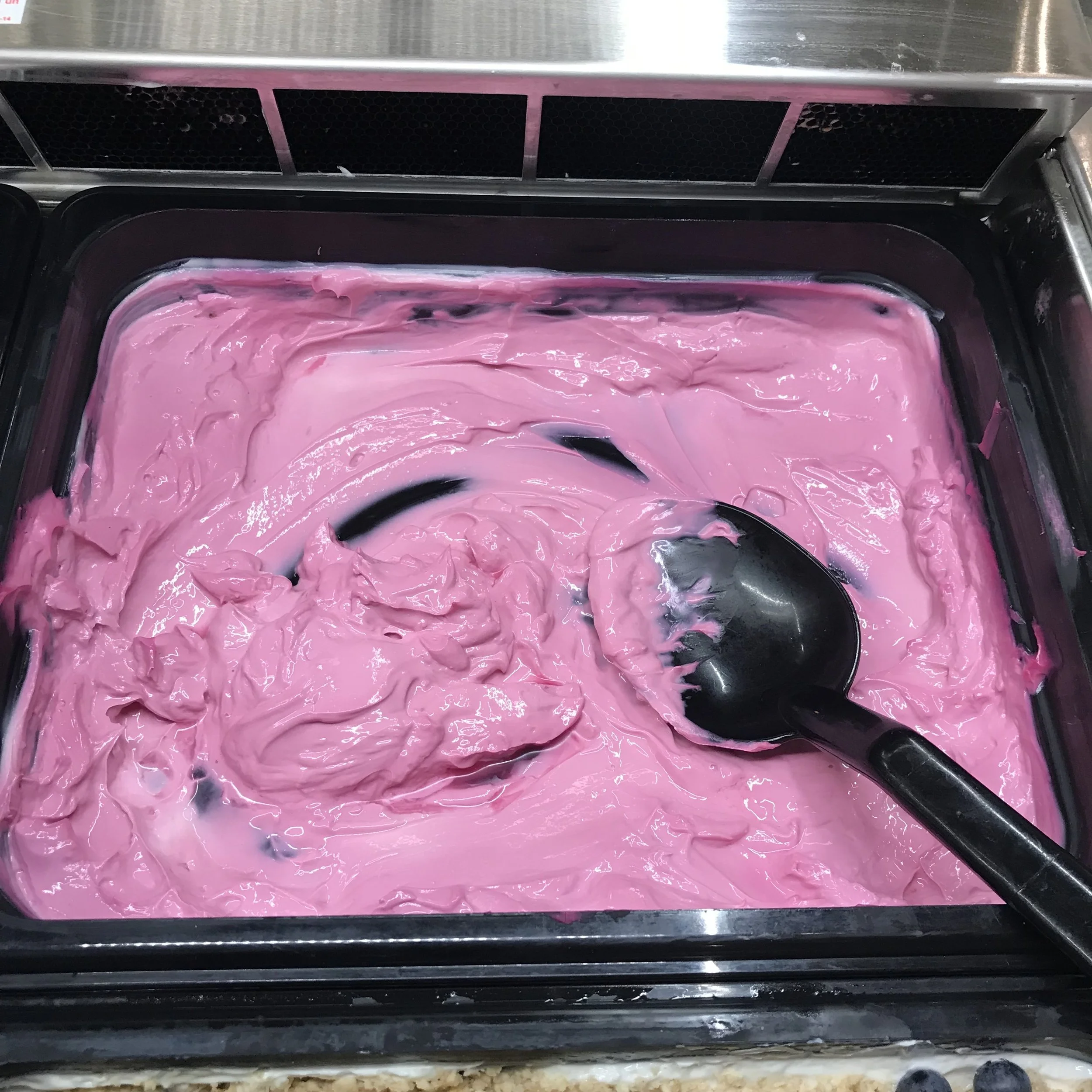 I found this yogurt flavored with beet juice at PCC. This might be a good way for me to get nutrients AND calories in at the same time. I don’t do well with dairy but usually tolerate yogurt all right.