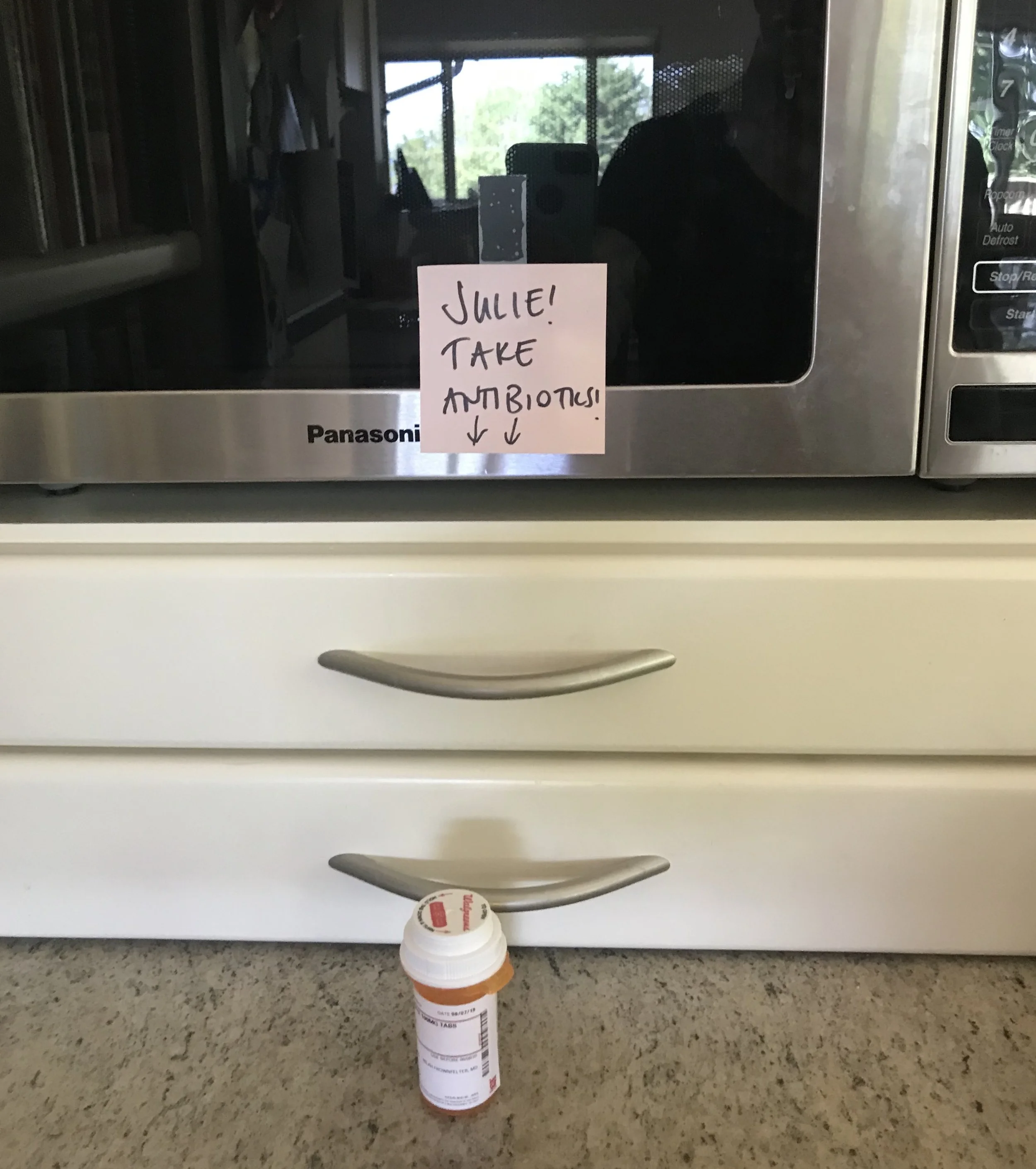 My memory is so bad that I have to leave notes in really obvious areas otherwise, I forget to take the medication. No matter how many weeks I have to take my other meds, I often still forget to take them despite all the tricks I’m attempting.