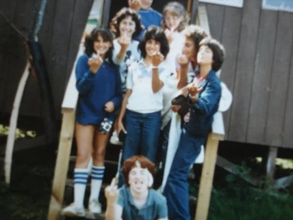 That’s me in the front with the red hair and bandage on my head! I think it’s so funny that everyone else is holding their middle finger in a poised way and I’m like FUUUUUUUCCCKKK YEAH let’s flip off the camera! The bandage is from when I got bit by a dog. I have no idea why I feel compelled to share this nugget today. It’s been on my desktop for ages. PS Bestie is in this photo, been through it all.