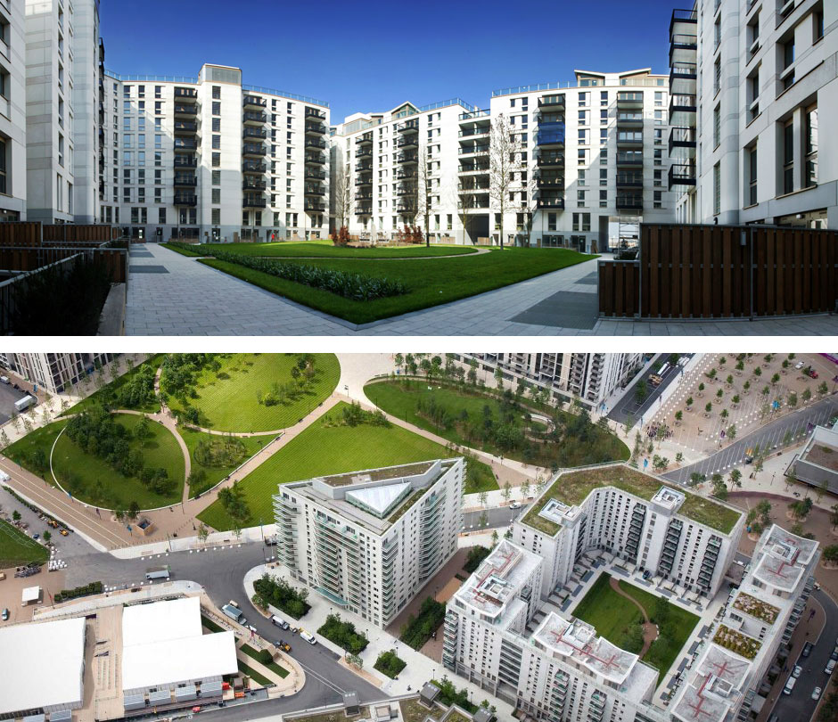 Athletes Village - Courtyard Views