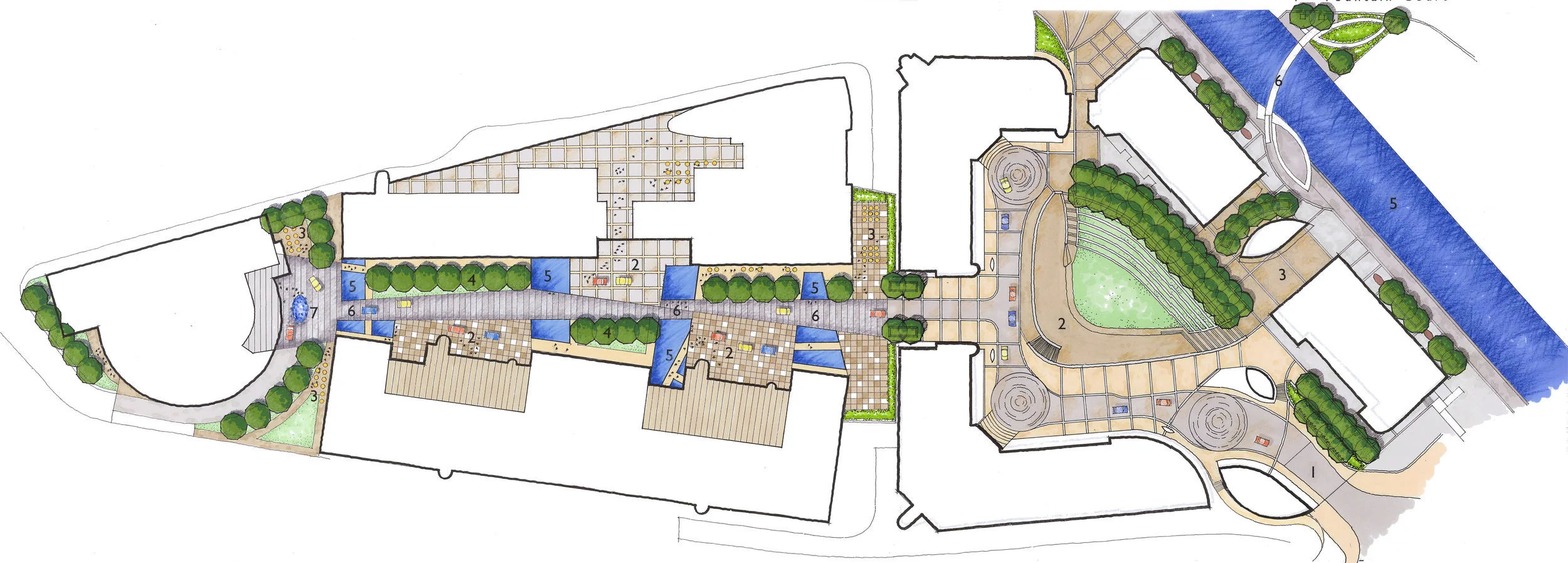 Paddington Central - Concept Drawing
