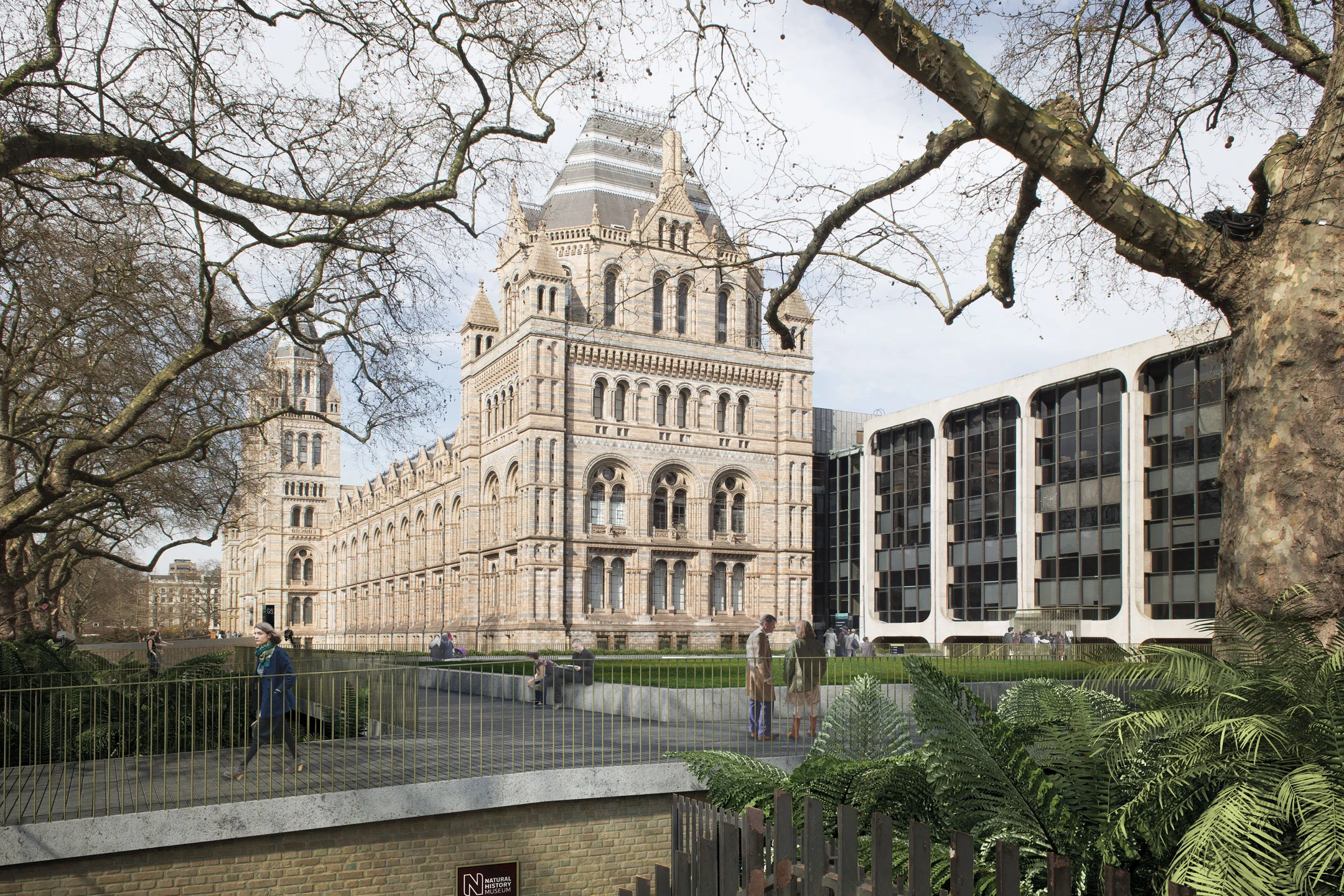 Natural History Museum Proposed Civic Square