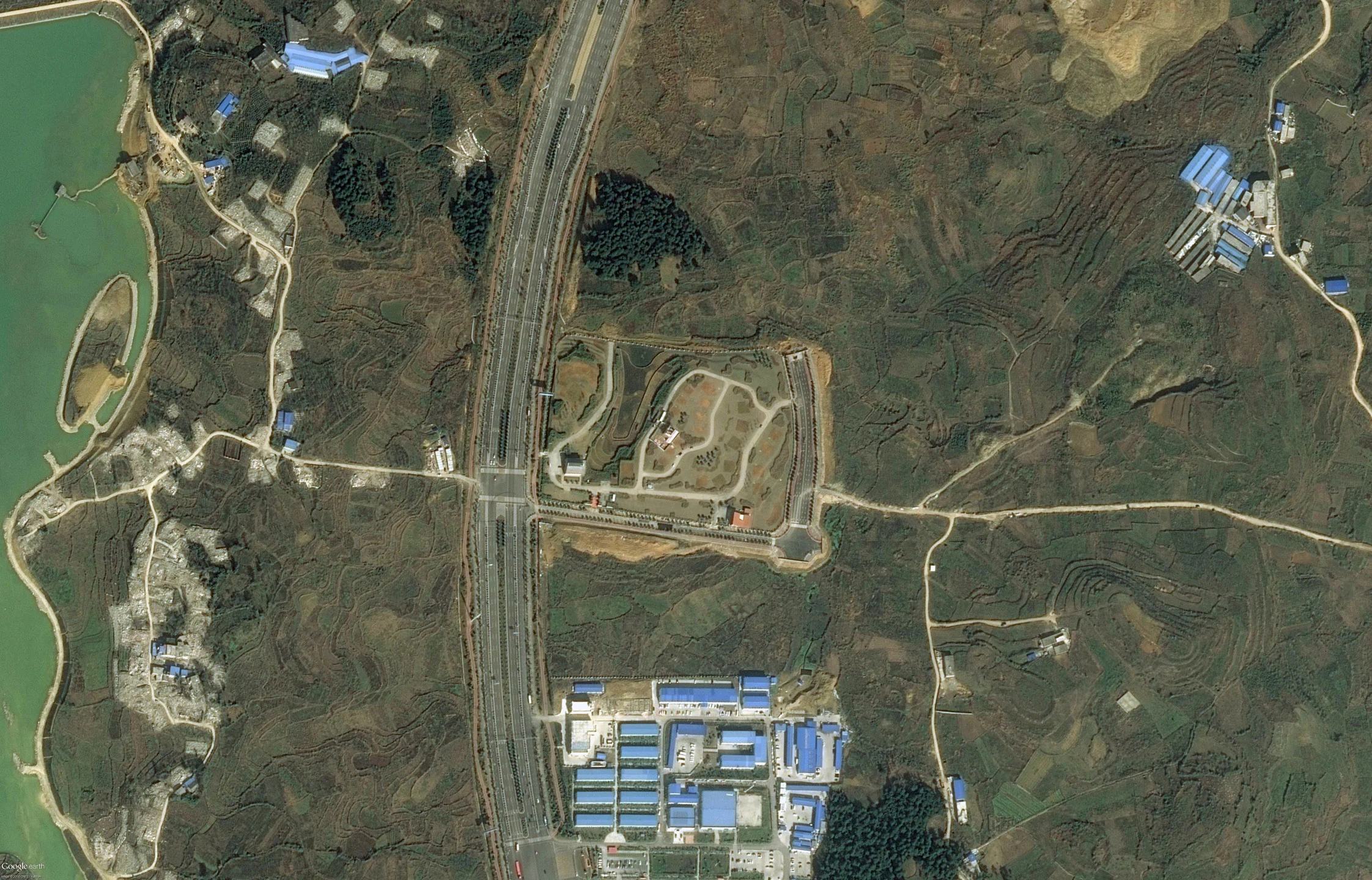 Gui'an Innovation Park Google Earth View