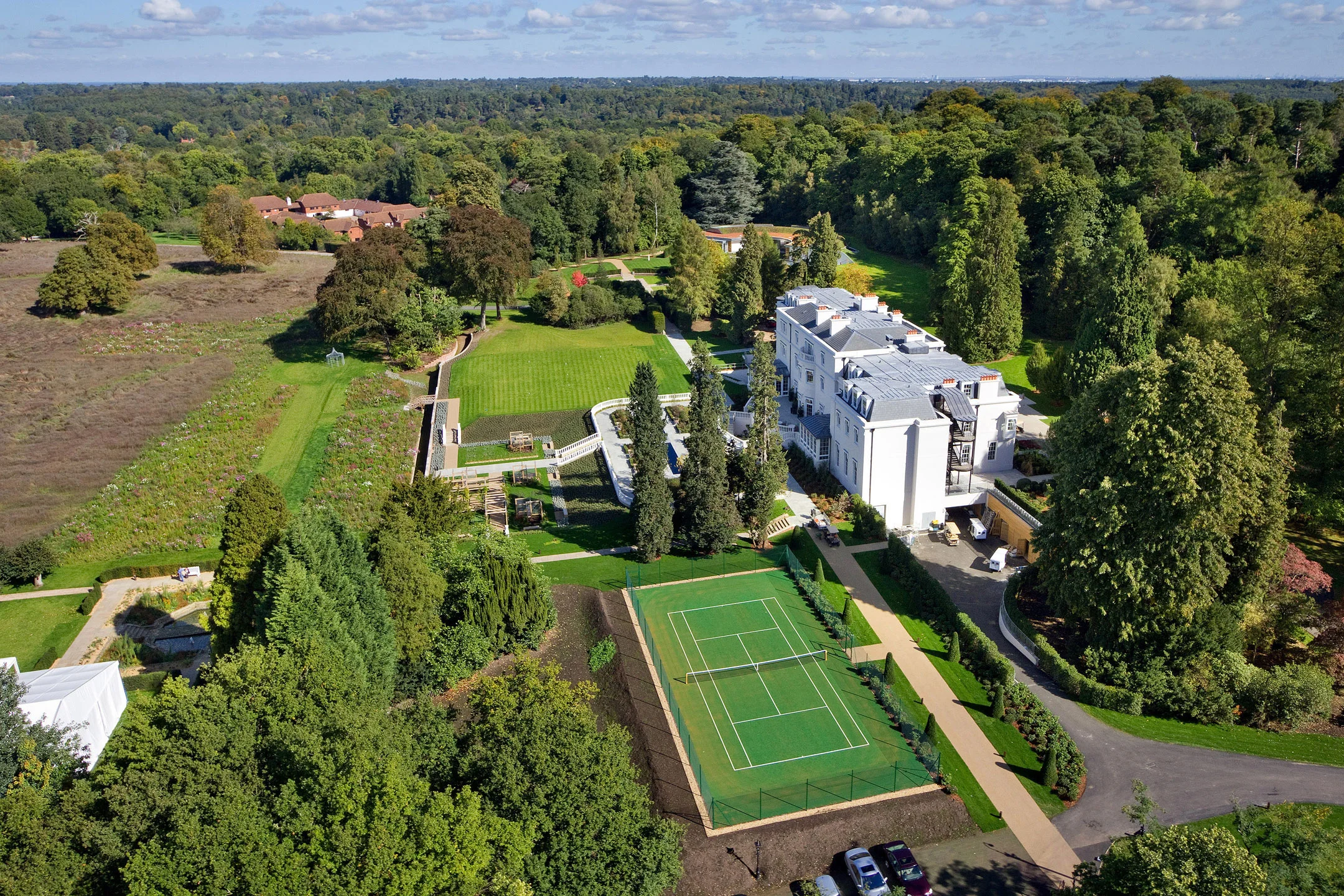 Coworth Park oblique view