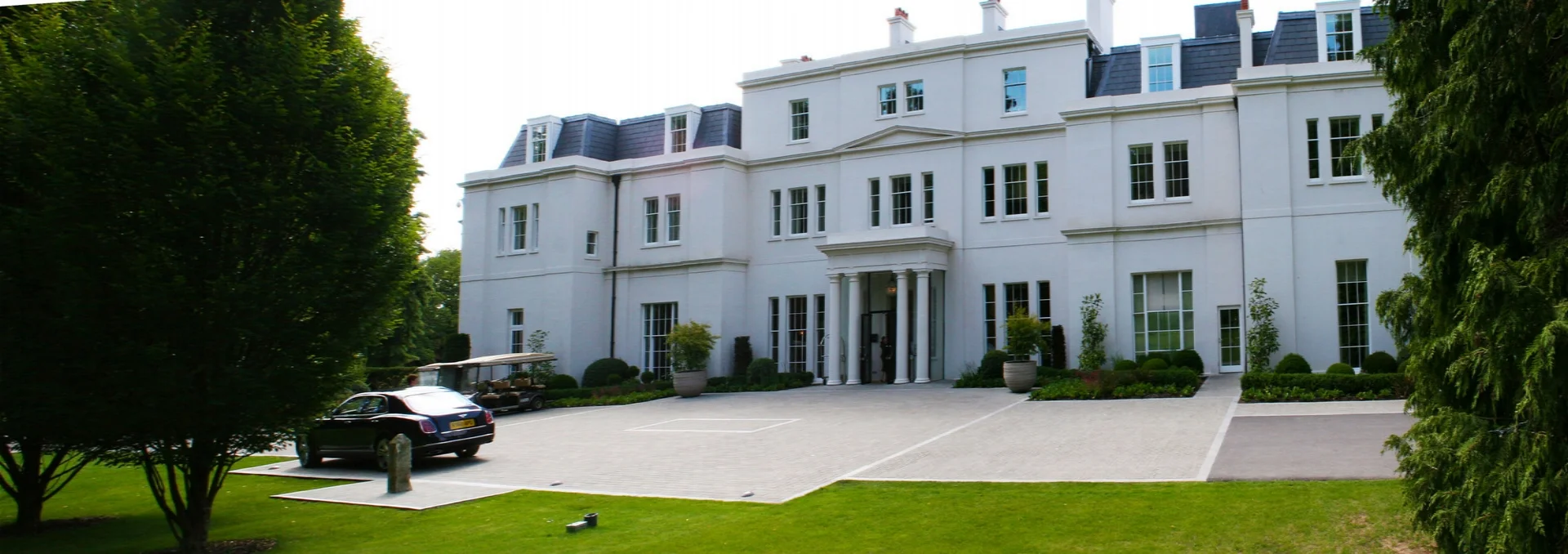 Coworth Park arrival space