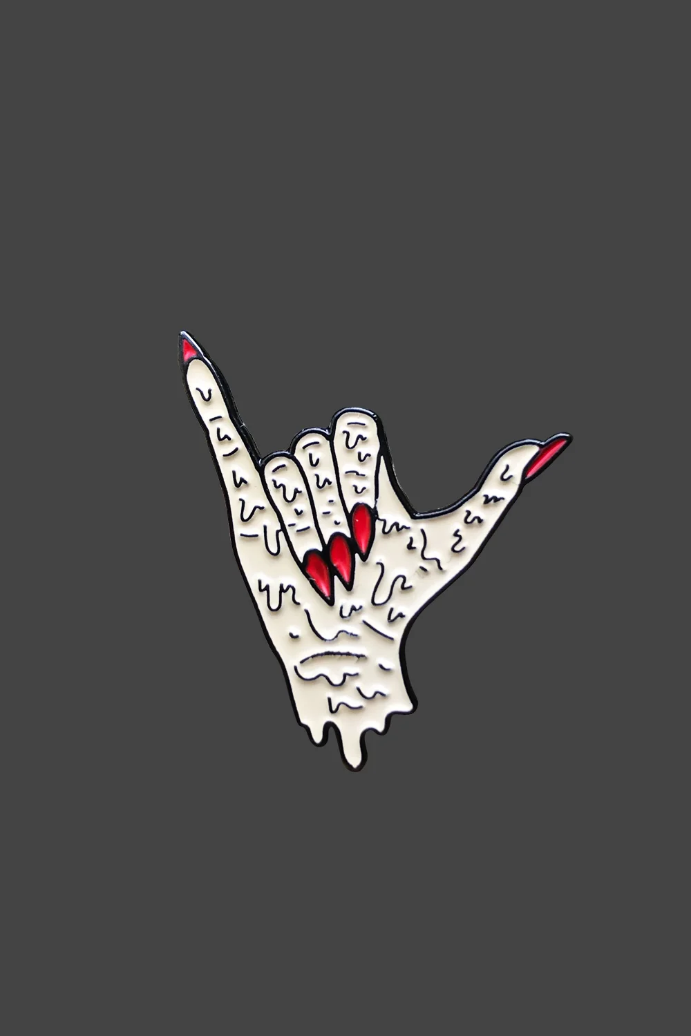 Fantasi x About the Goods Shaka Meltdown Pin