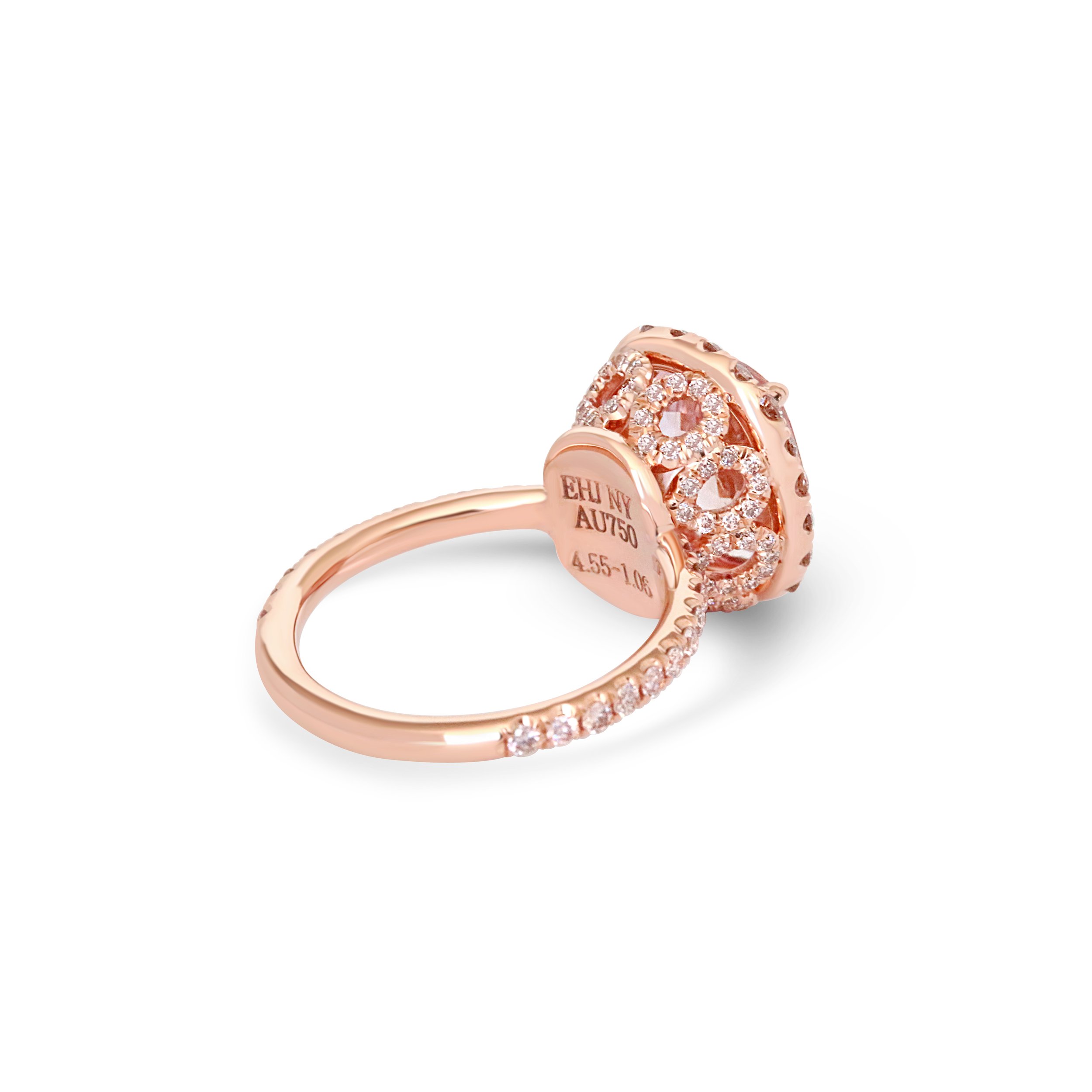 D 4.55 Unheated Ceylon Padparadscha Pink Diamond Ring.jpg
