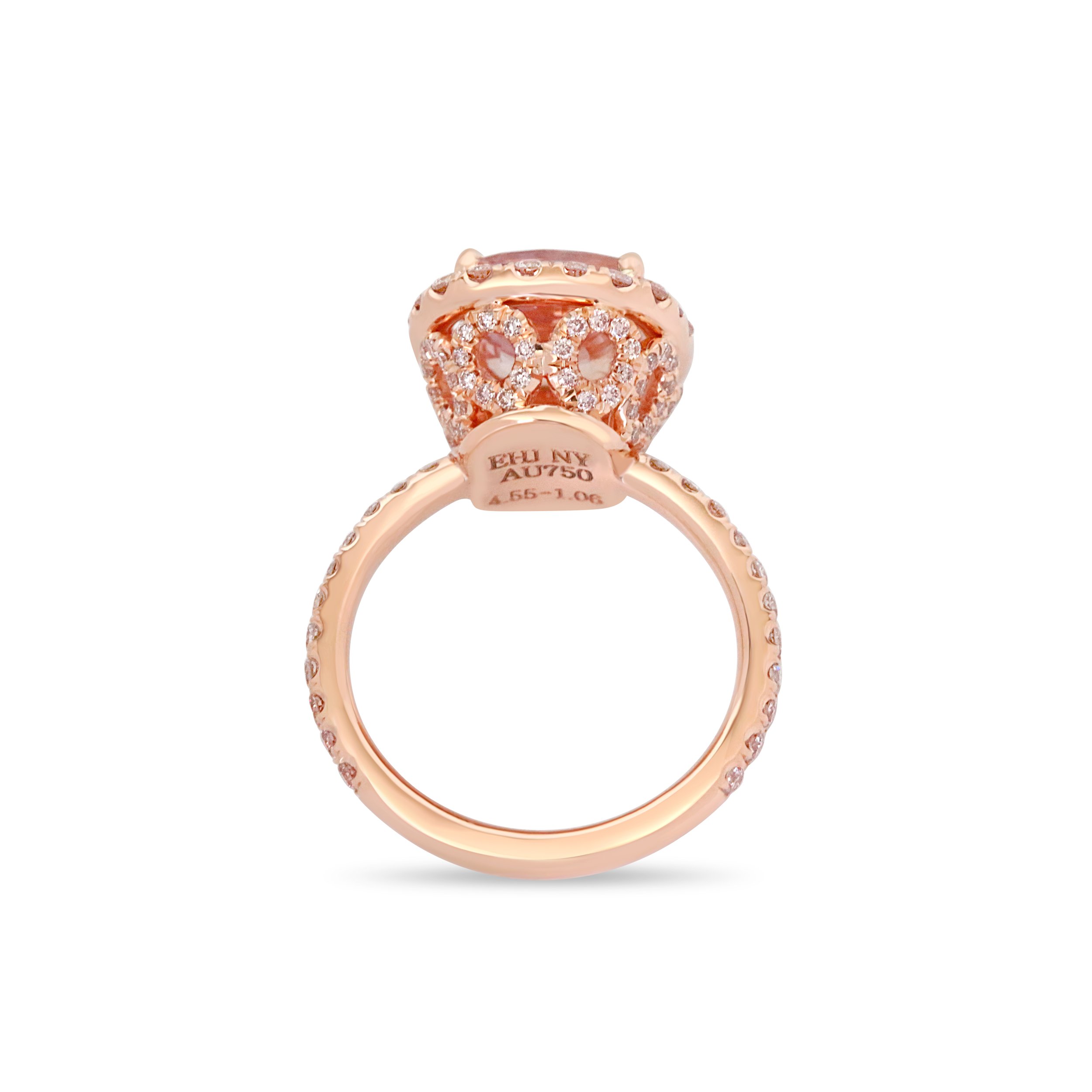 F 4.55 Unheated Ceylon Padparadscha Pink Diamond Ring.jpg