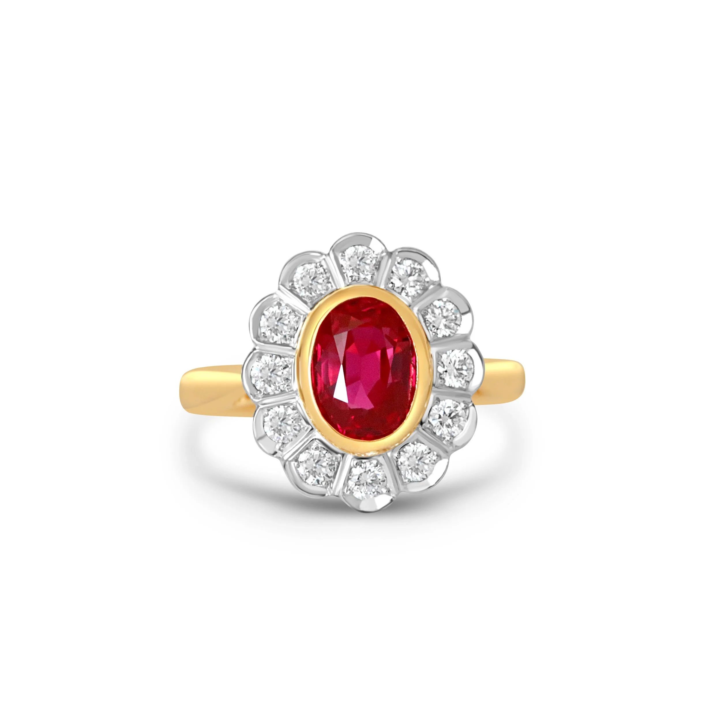 Unheated Burma Ruby Edwardian Style Ring Hand Forged.jpg