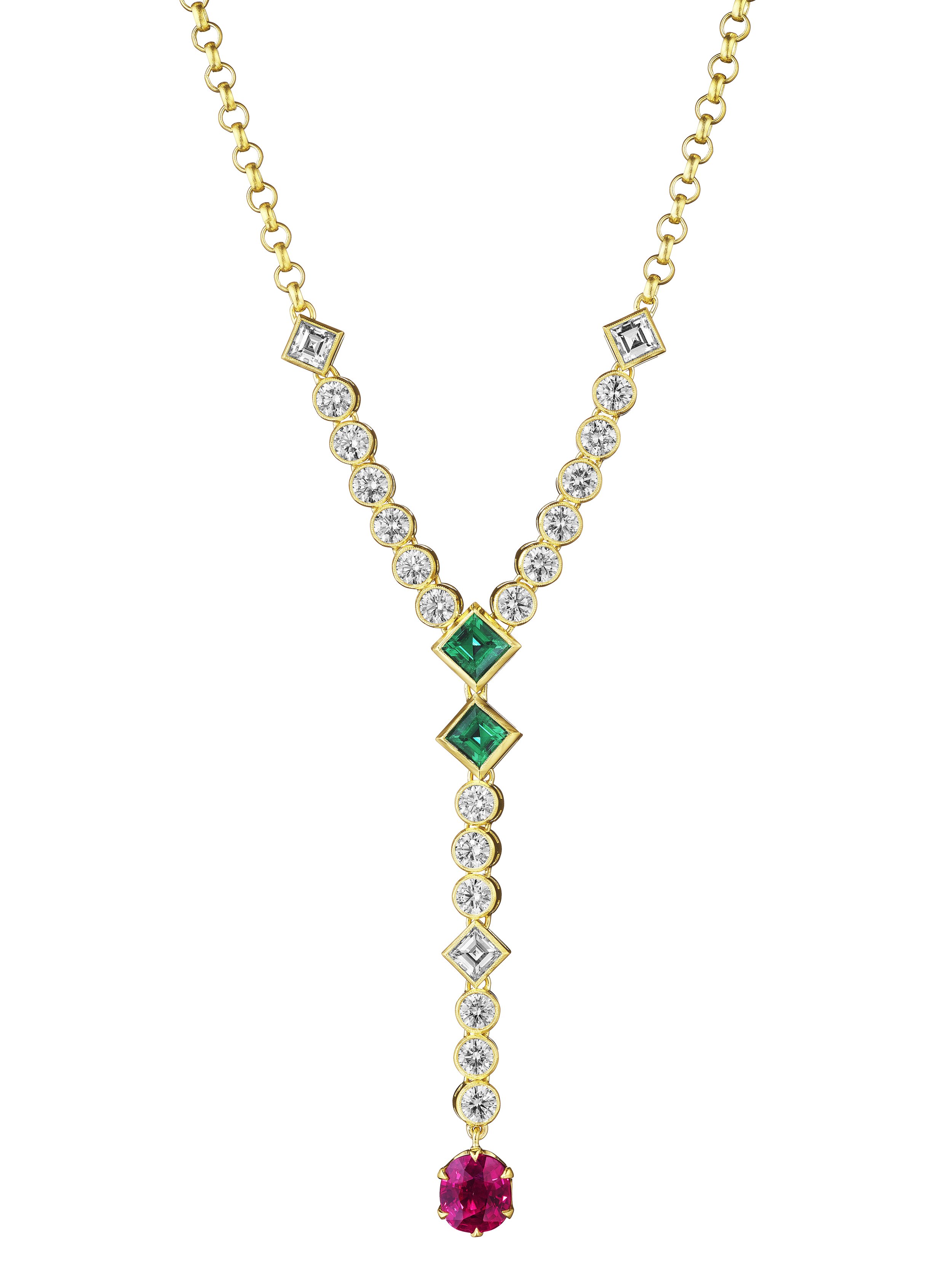 Unheated Ceylon Ruby Emerald Necklace.jpg