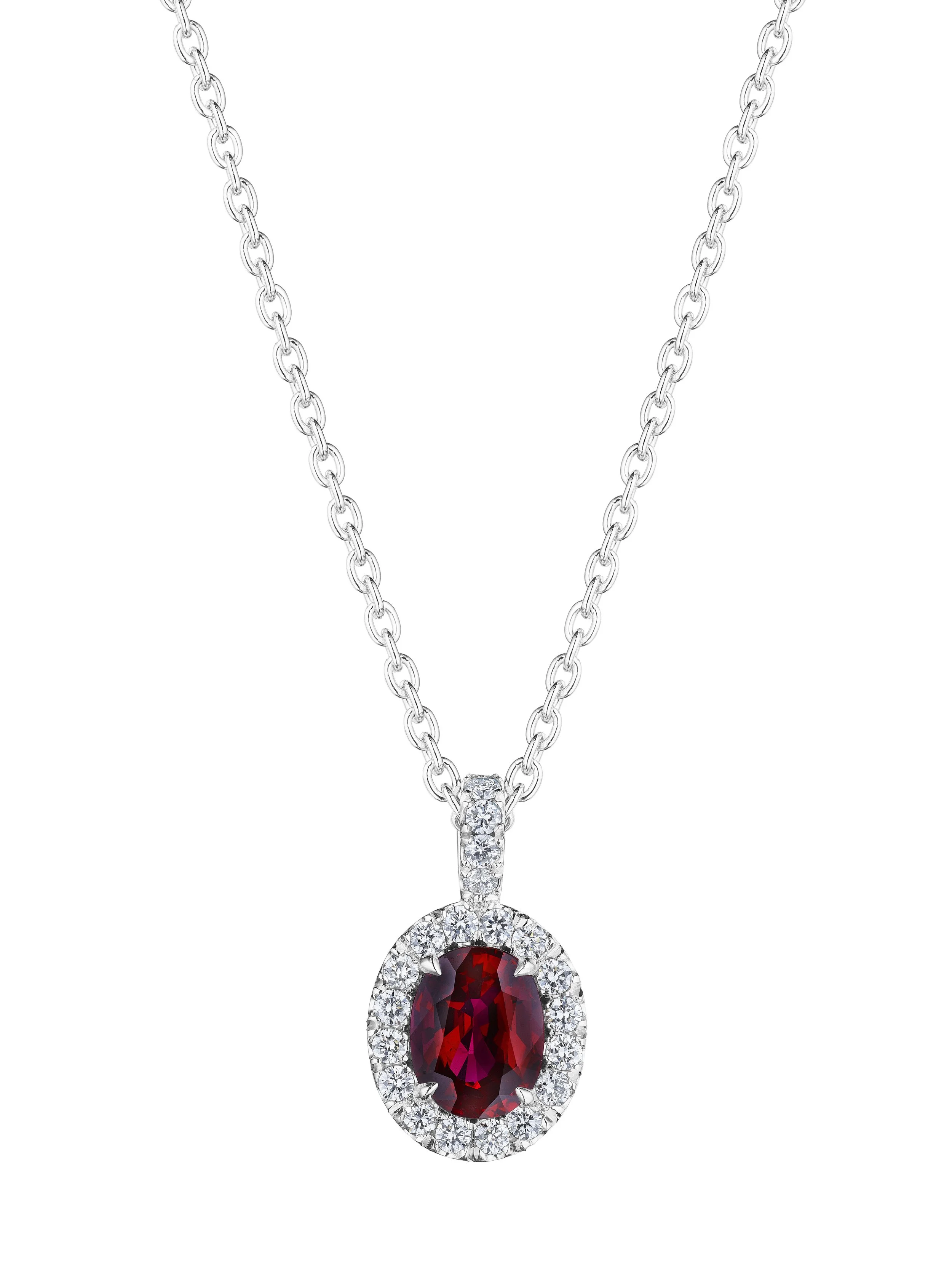 Hand Forged Unheated Ruby Platinum Pendant.jpg