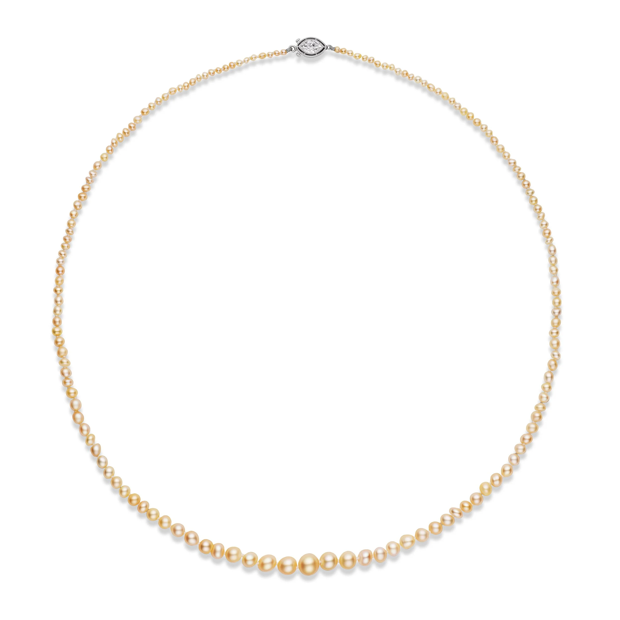 Golden Natural Pearl Necklace.jpg