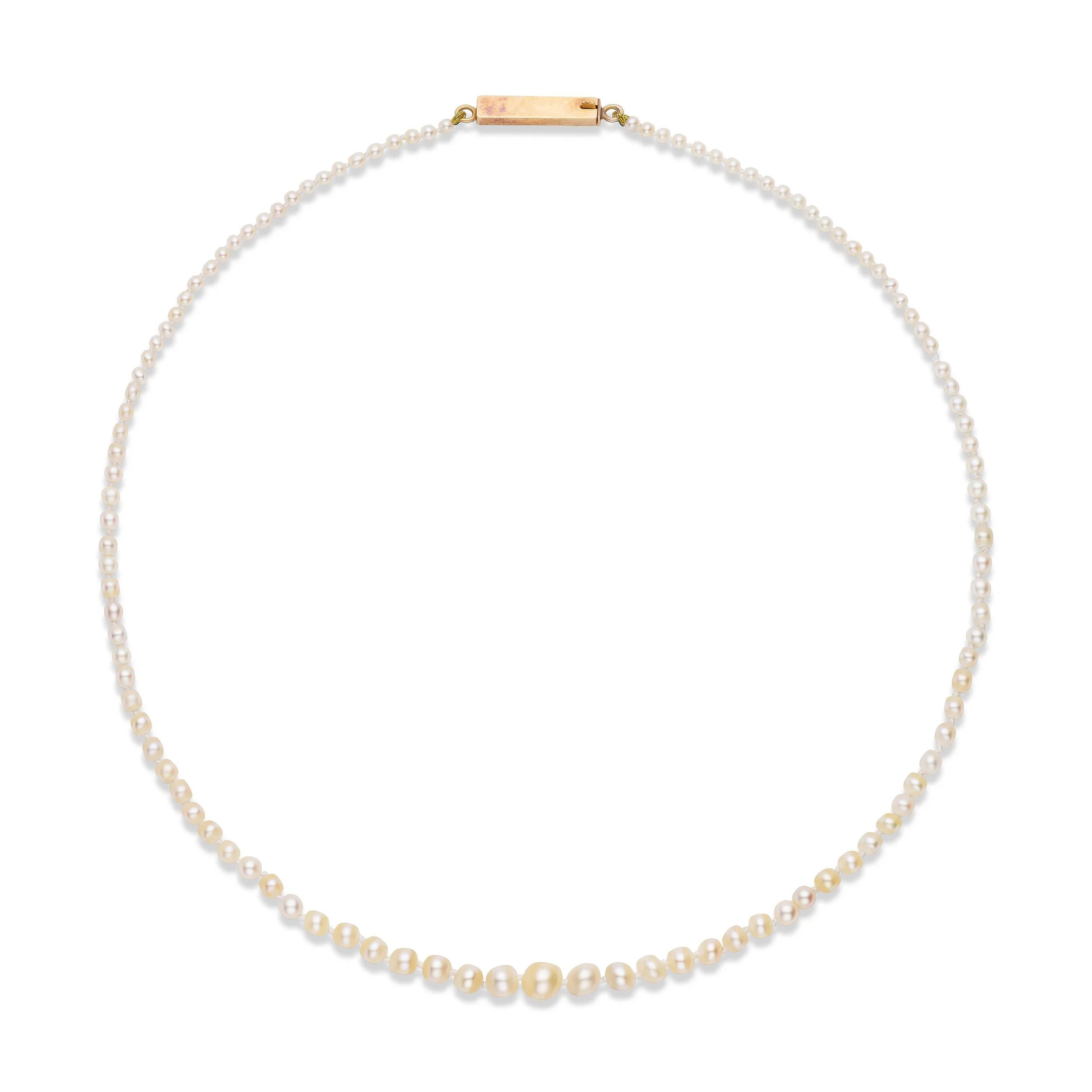 Cream Natural Pearl Necklace.jpg