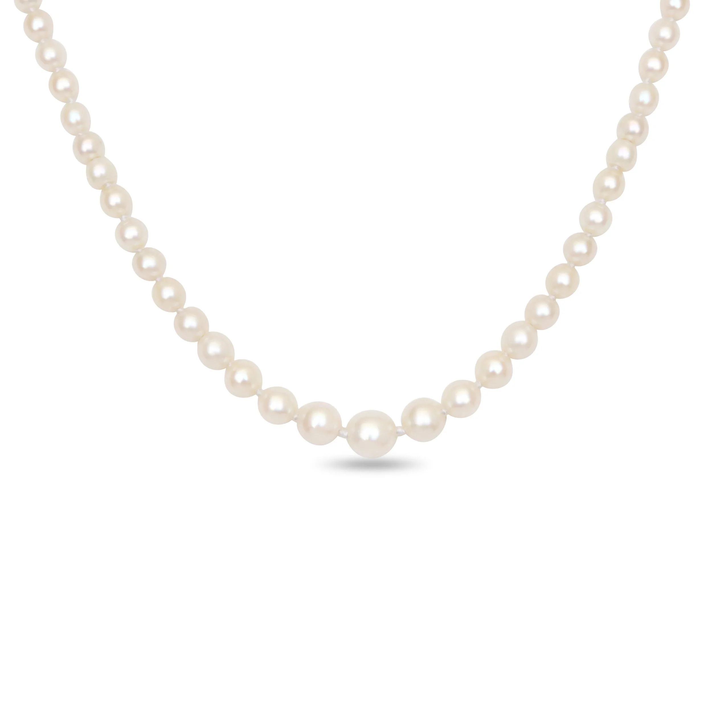 Natural Pearl Necklace by Cartier front