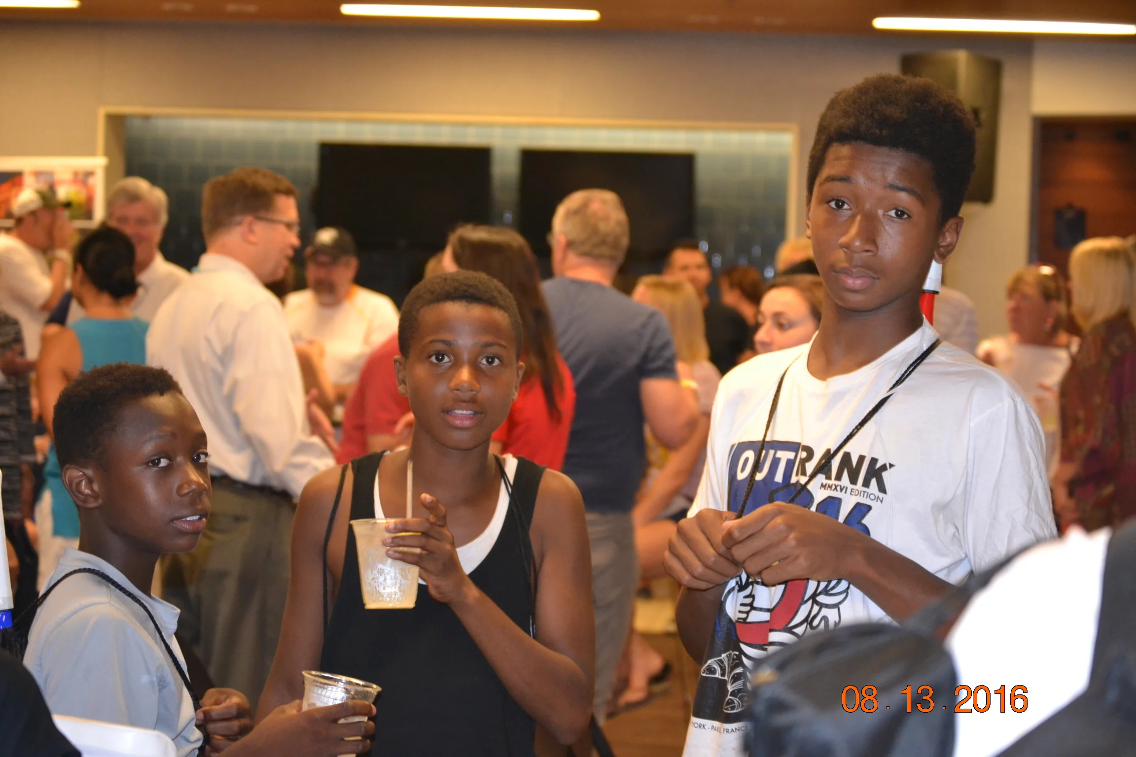 Dwayne, Nazar and Markil at social.JPG