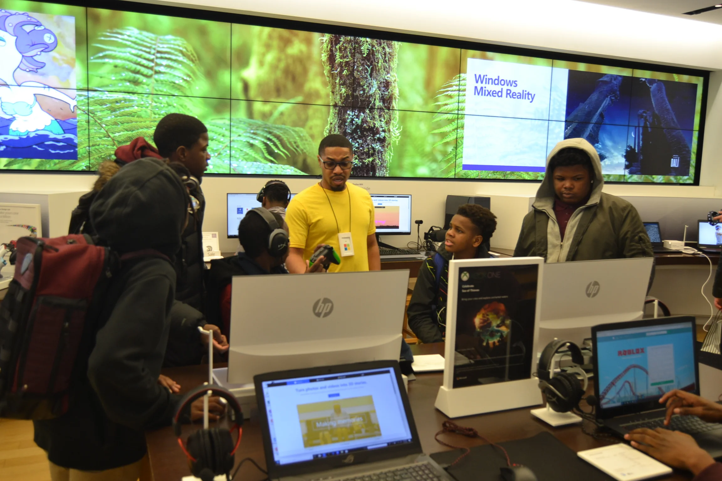 Computer Class @ Microsoft Store in Pentagon City Mall