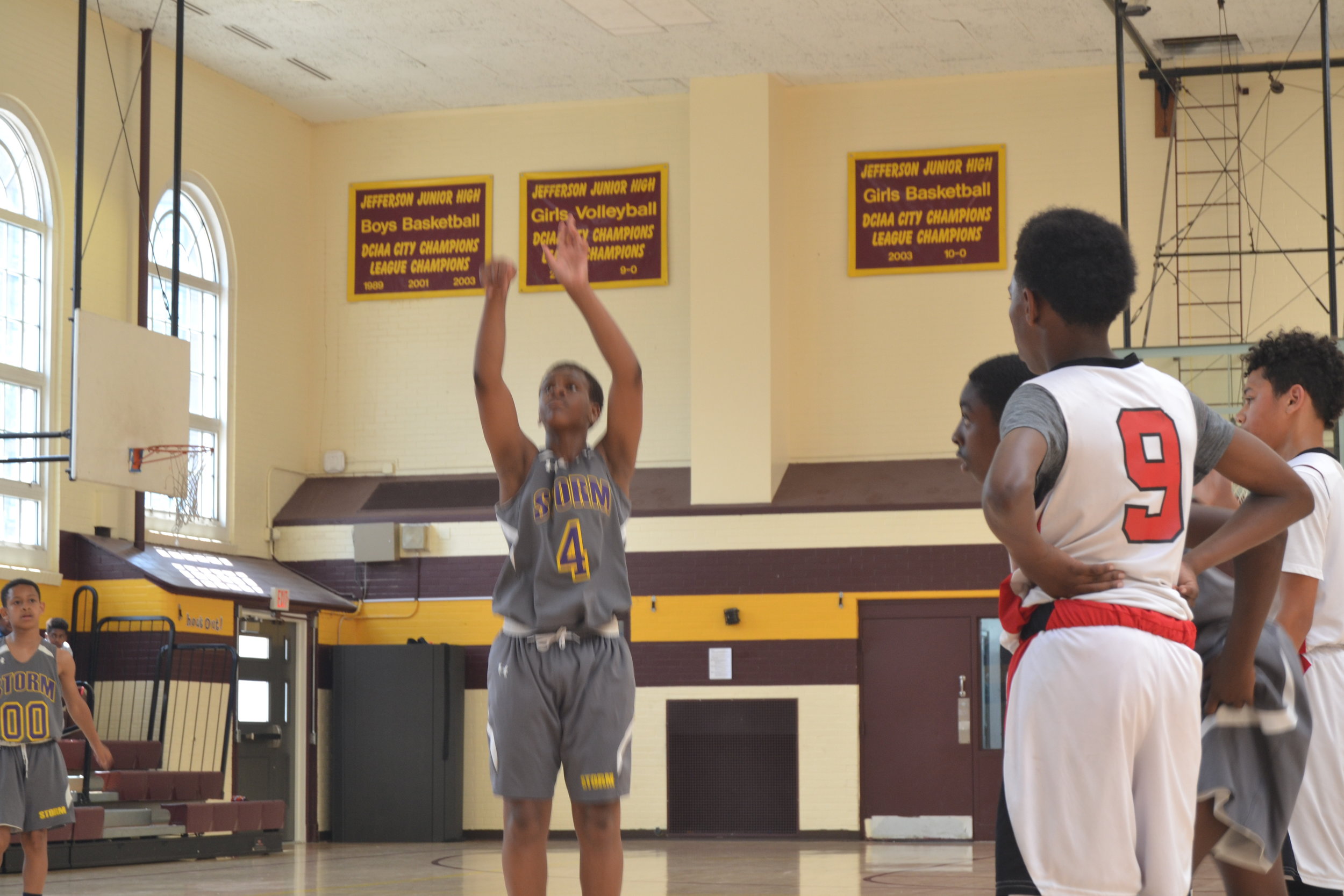 Basketball Game v. New World @ Cesar Chavez