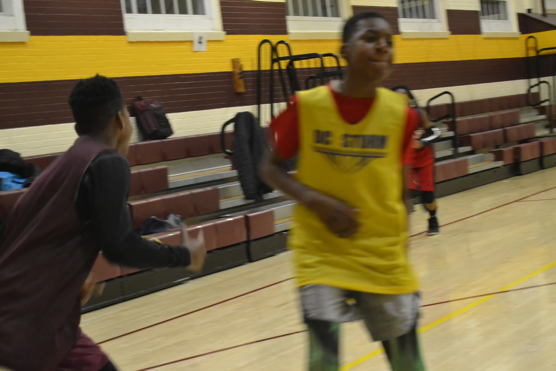 Basketball Practice at Jefferson