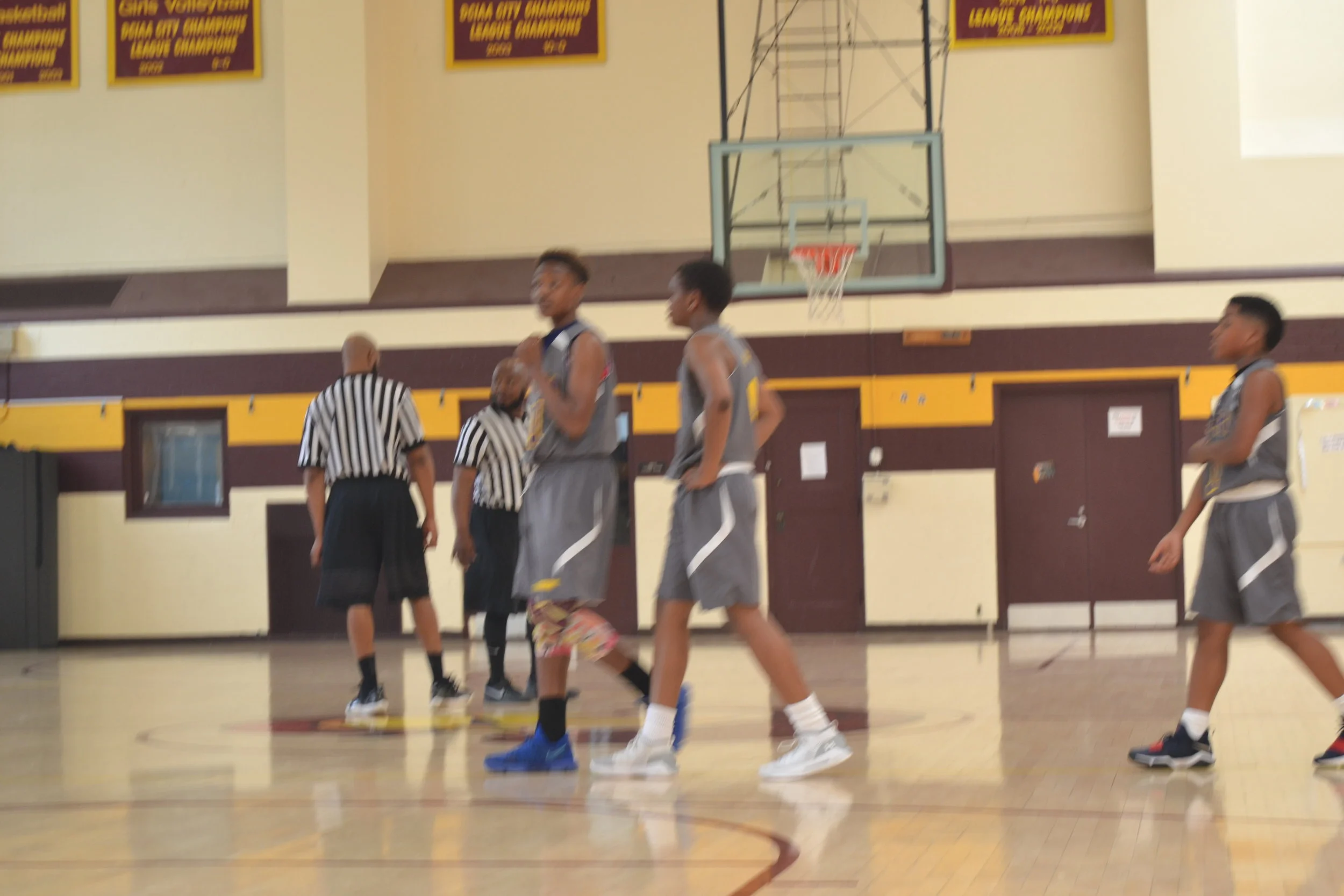 Two basketball games at Kettering MS