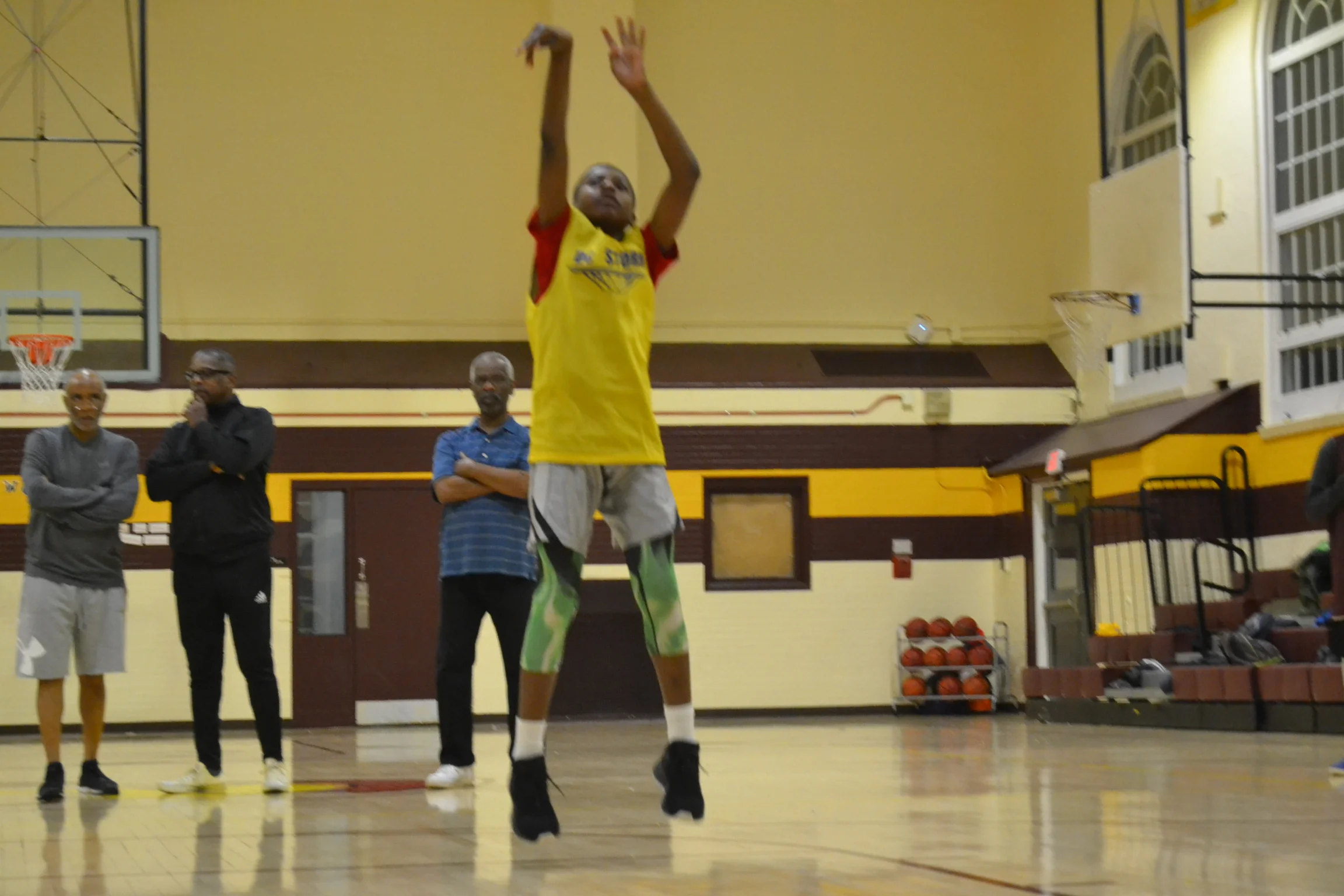 Basketball Practice for STORM