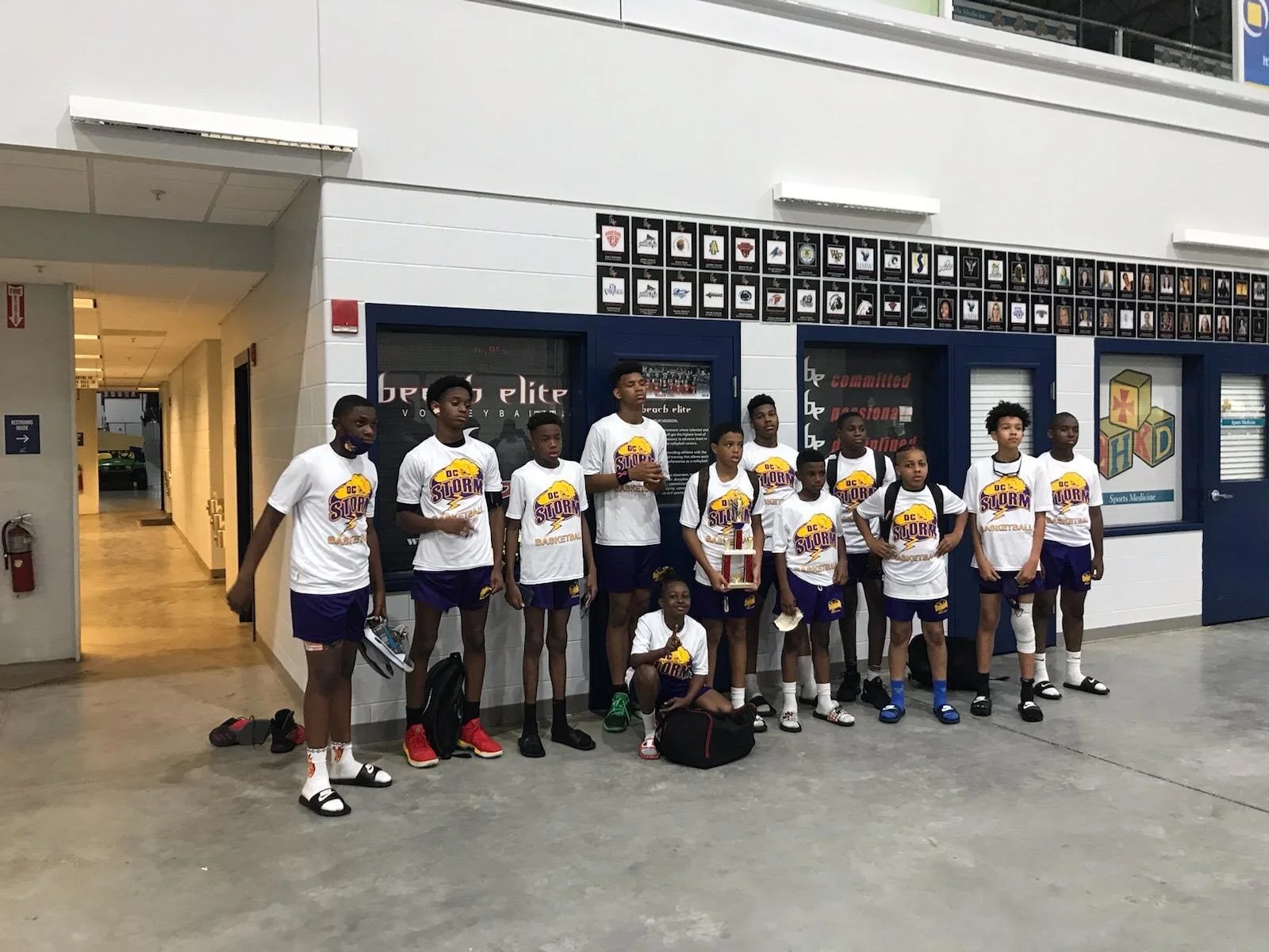 Two Basketball Games in La Plata, MD