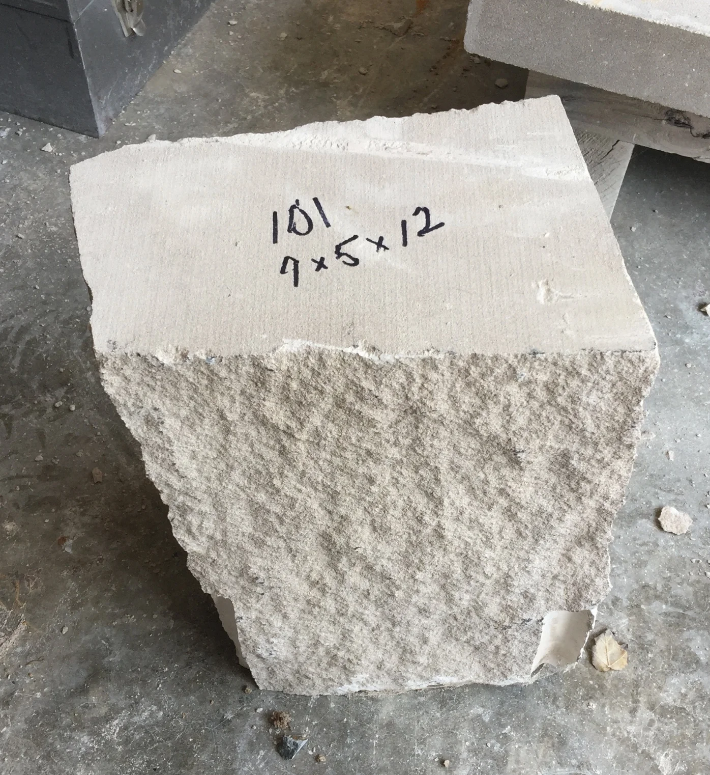 Block 101 - aprox 46lbs. - 9" x 5" x 12" - $15