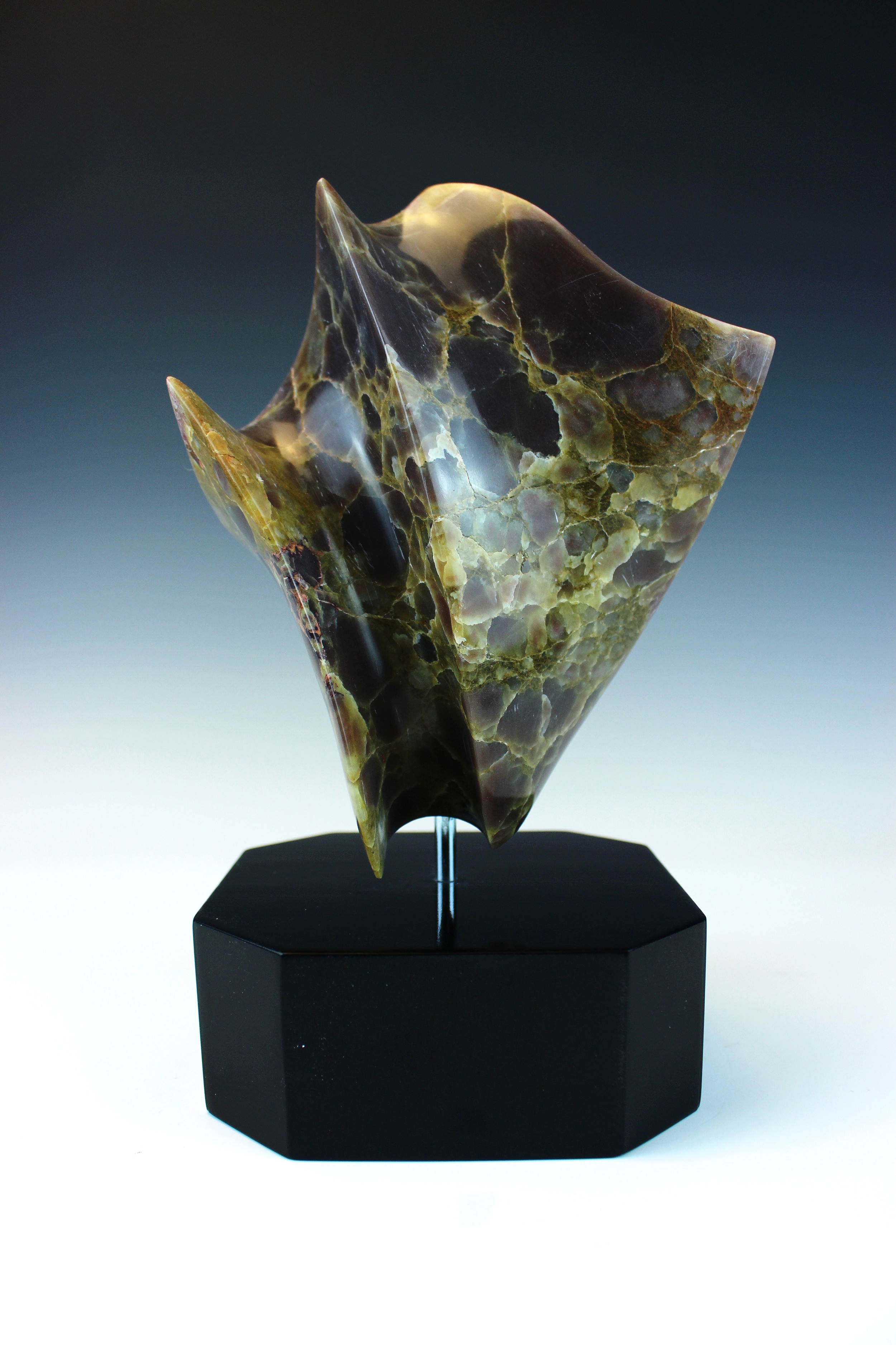 Tortoise Shell Alabaster Sculpture