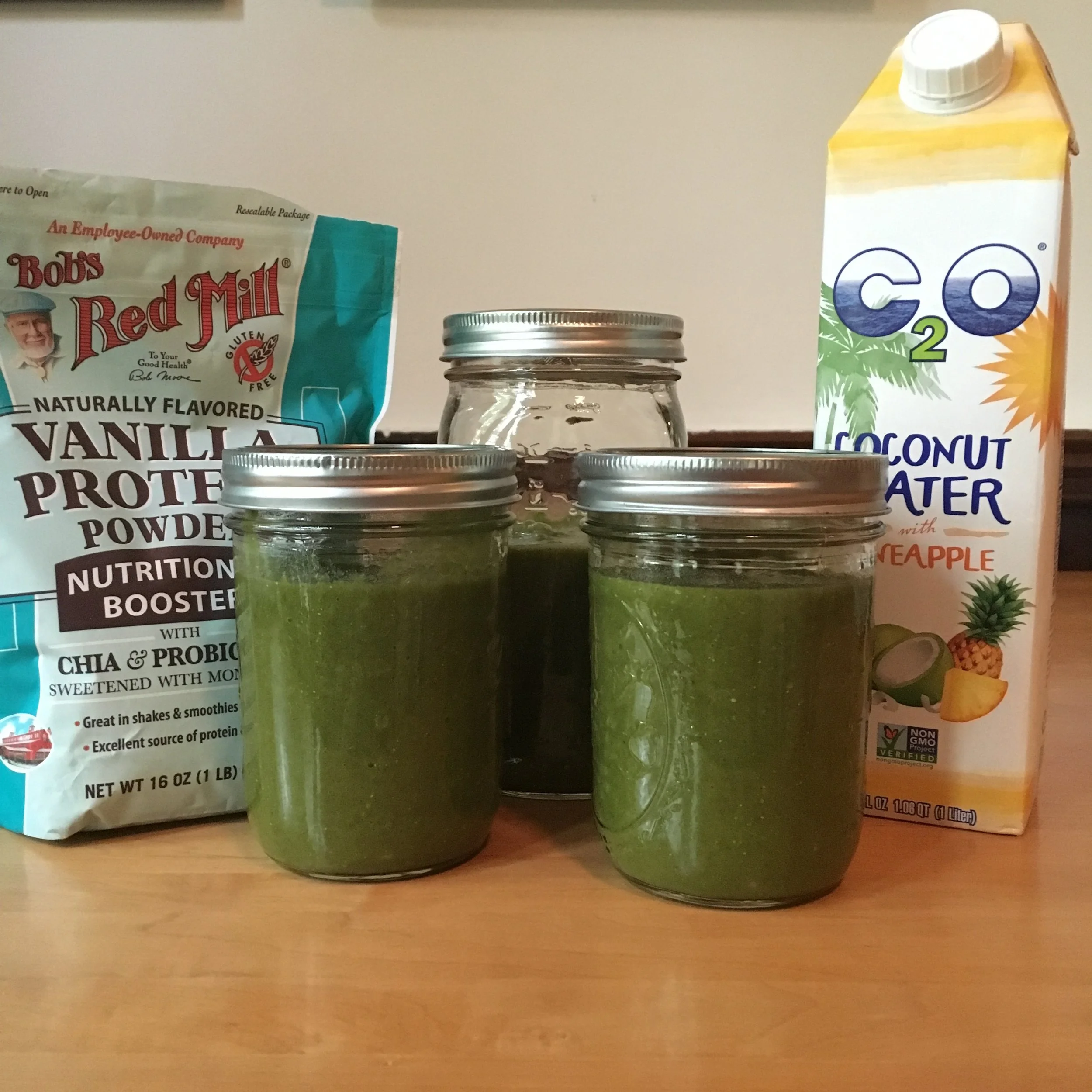ingredients and final product