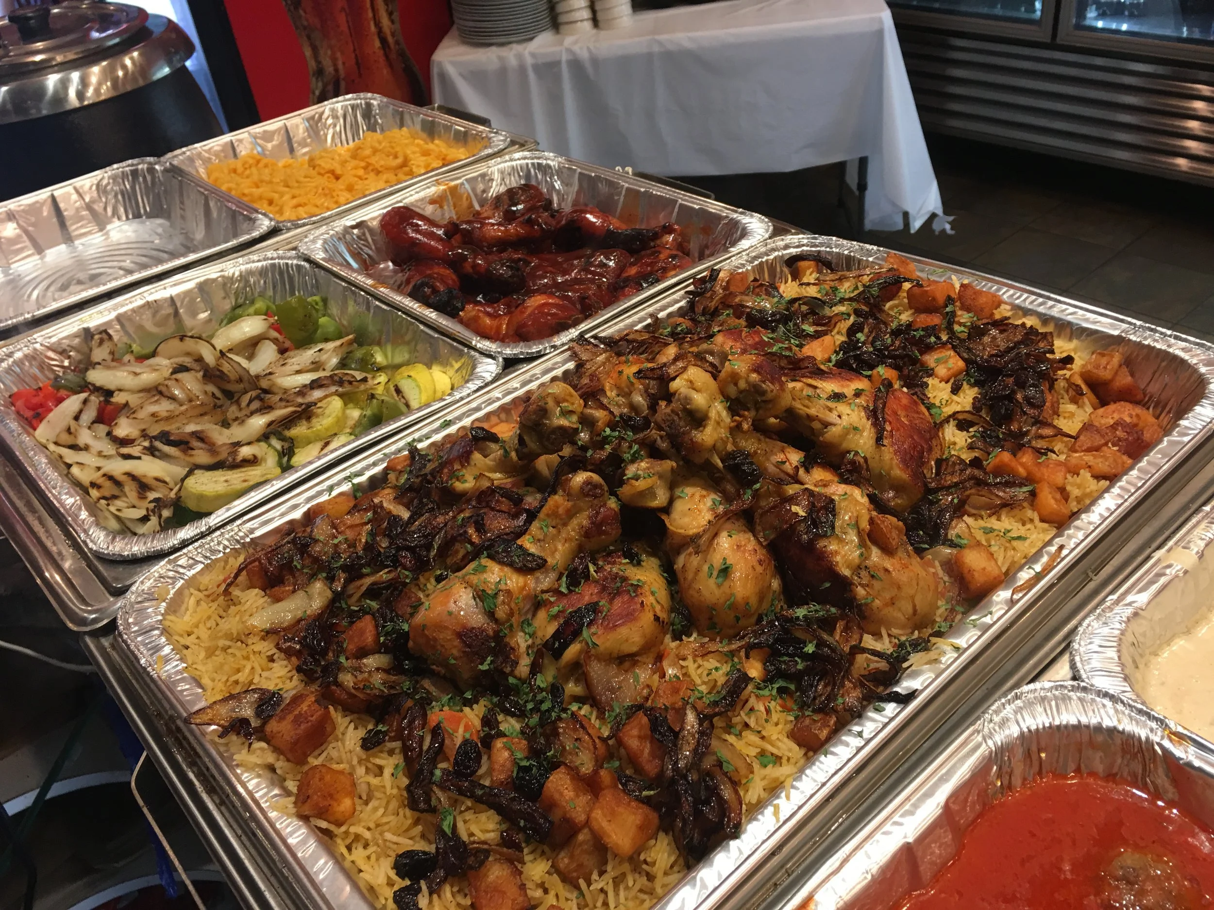 Diverse menu selection