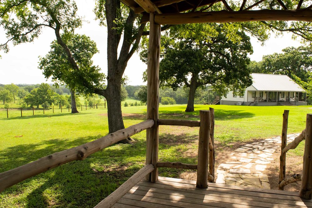 Looking toward the Ranch House