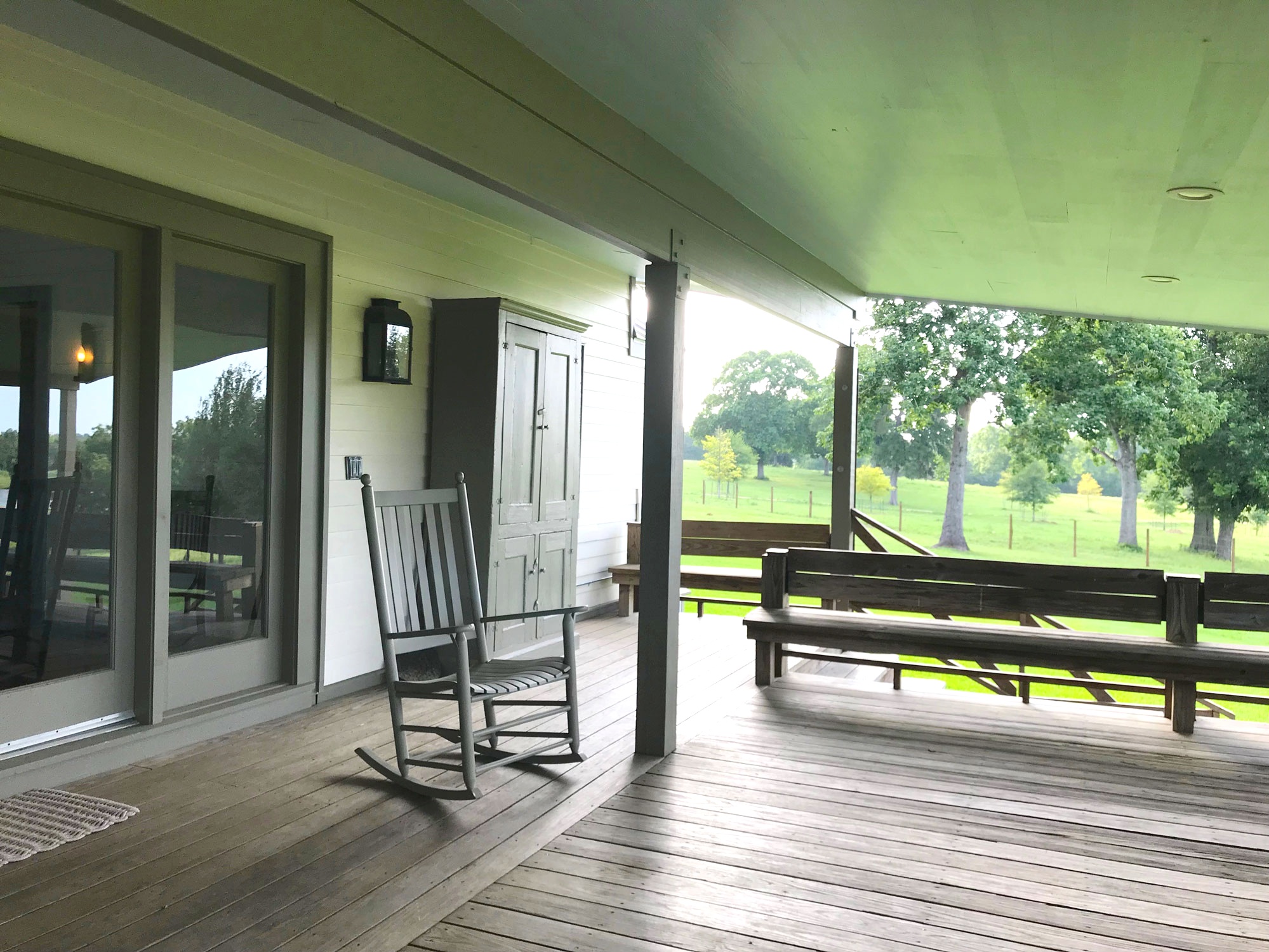 The Covered Porch at The Ranch House